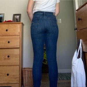 american eagle next level stretch skinny jeans